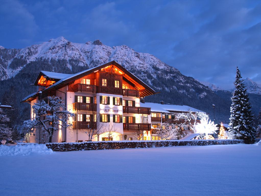 Hotel Alpenhof Krün Exterior foto