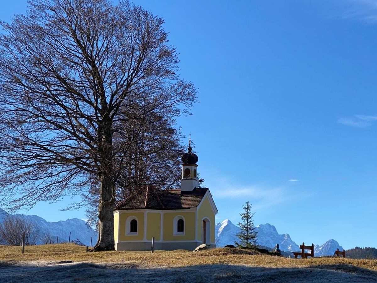 Hotel Alpenhof Krün Exterior foto