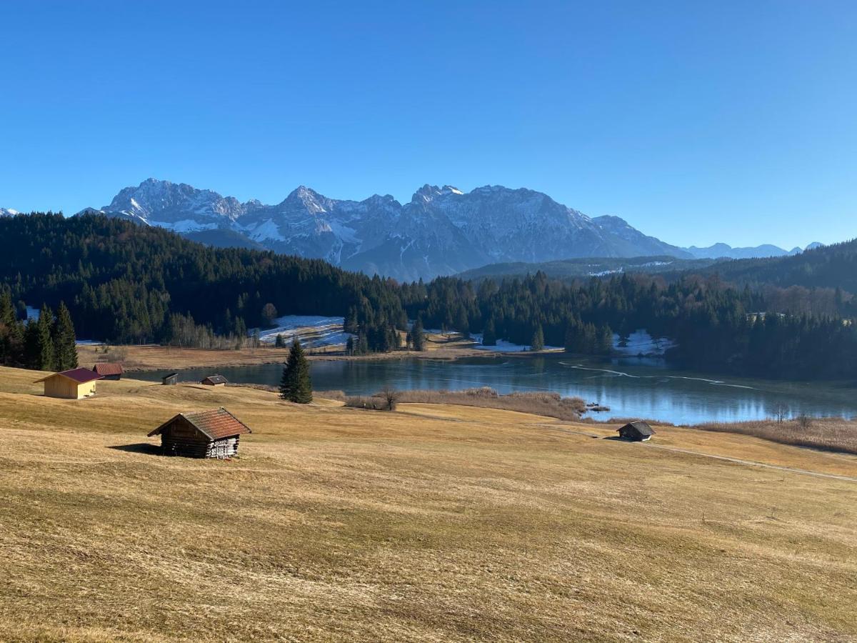 Hotel Alpenhof Krün Exterior foto