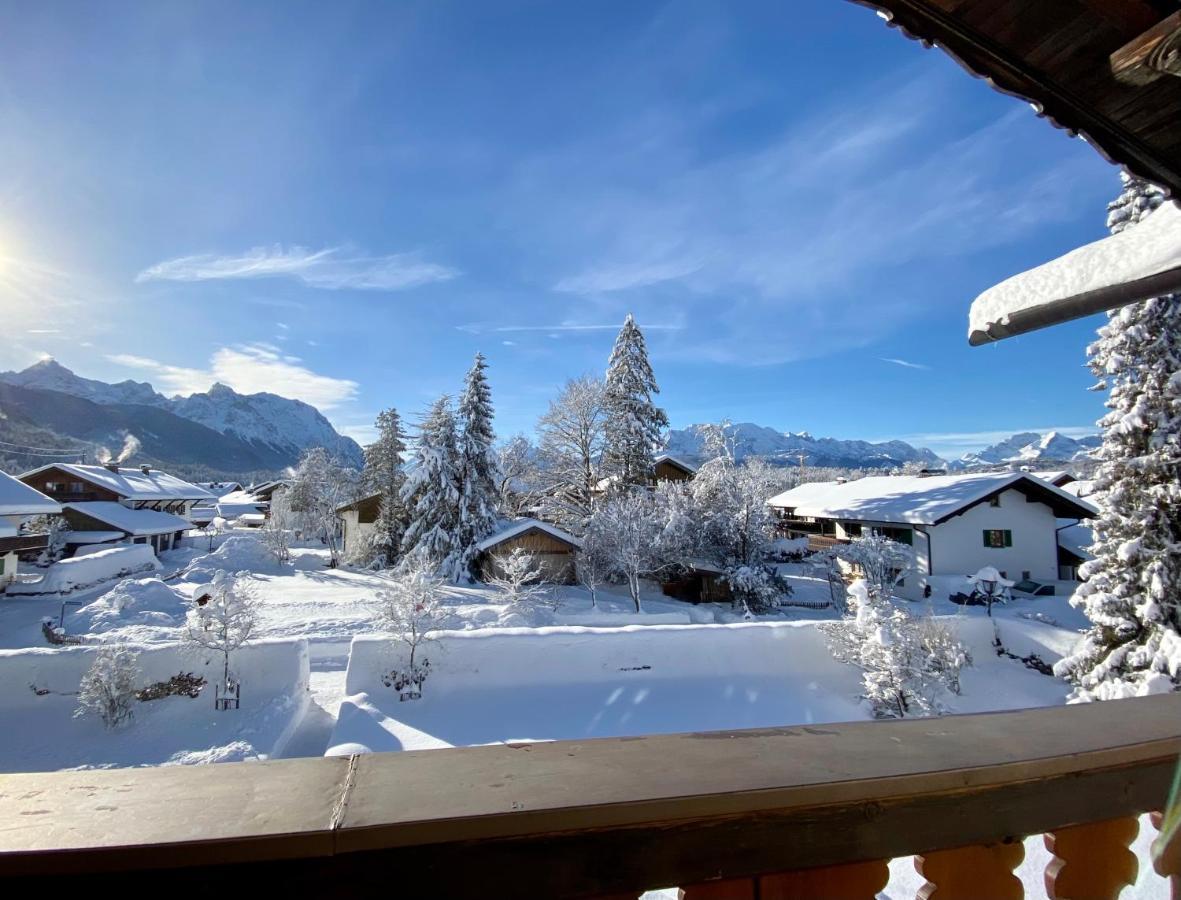 Hotel Alpenhof Krün Exterior foto