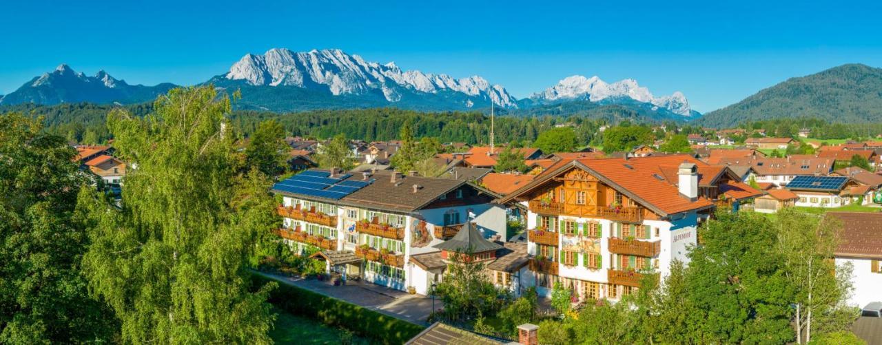 Hotel Alpenhof Krün Exterior foto